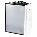 Демосистема настенная на 10 панелей, с 10 черными панелями А4, STAFF, 238146