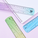 Линейка DELI "Flexible" 20 см, ассорти