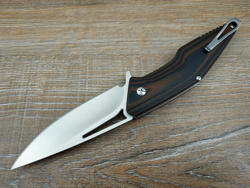 Нож STEELCLAW Босс коричневый