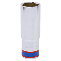 KING TONY (423521M) Головка торцевая глубокая шестигранная 1/2", 21 мм