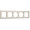 Рамка на 5 постов Werkel Stark слоновая кость W0051803 4690389161933