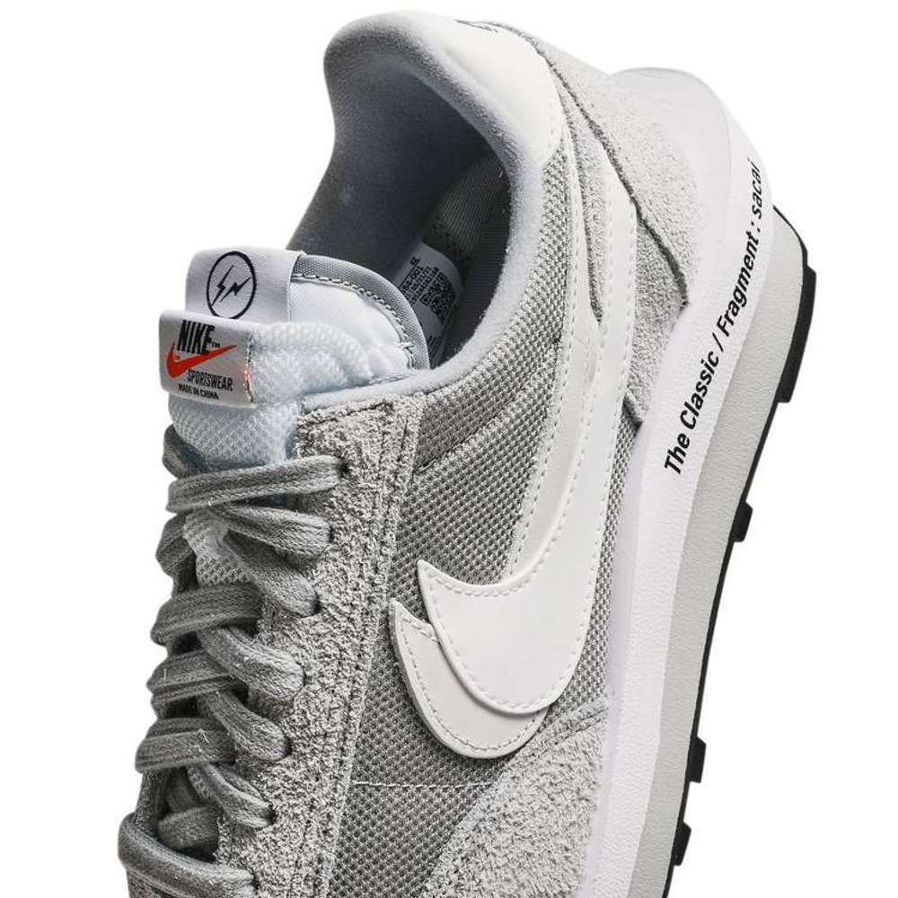 Кроссовки Fragment Design X Sacai X Nike Ldwaffle "Light Smoke Grey"