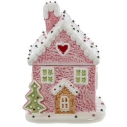 GAEM Конфетница "Пряничный дом", 400 мл, L10,5 W10,5 H16 см, 2в.