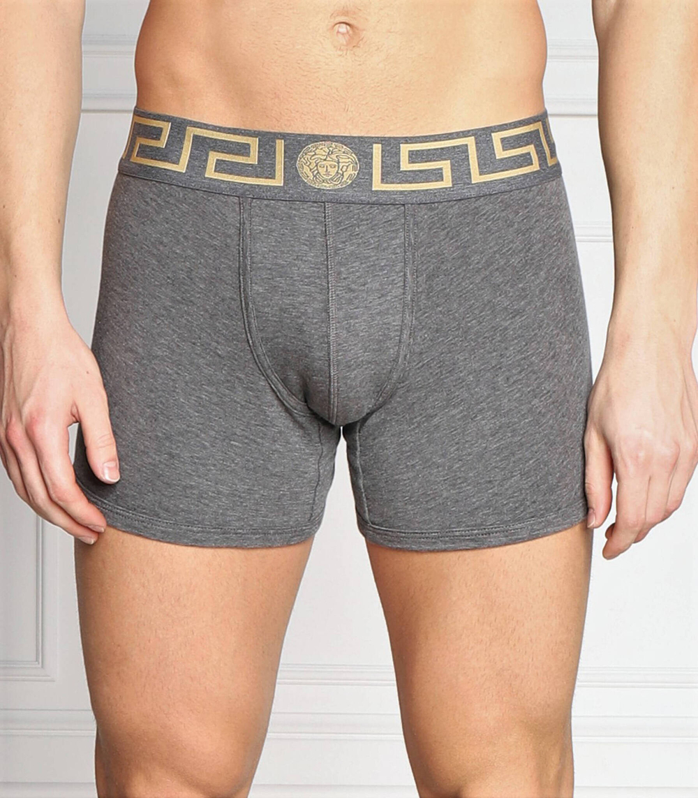трусики-боксеры 2 шт. Versace - серый(AU10192 A232741)