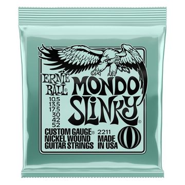 Струны для электрогитары ERNIE BALL 2211 Nickel Wound Slinky Mondo 10.5-52