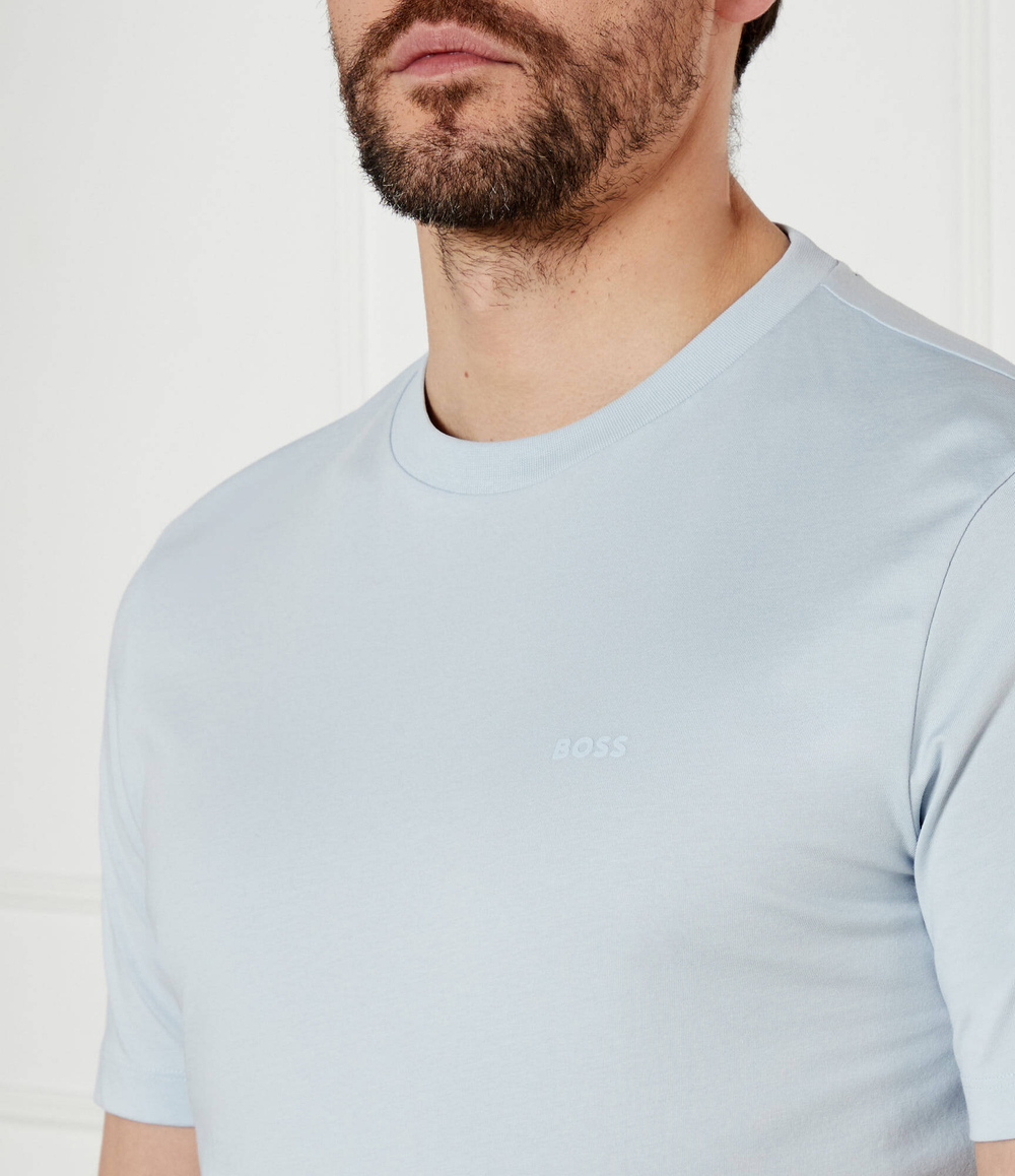 Футболка Thompson BOSS BLACK - голубой(50468347)