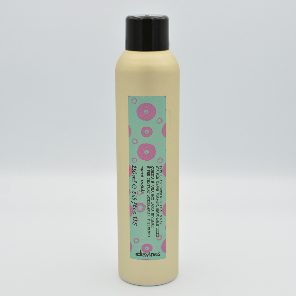 DAVINES Невидимый лак без аэрозоля для формирования и моделирования More Inside