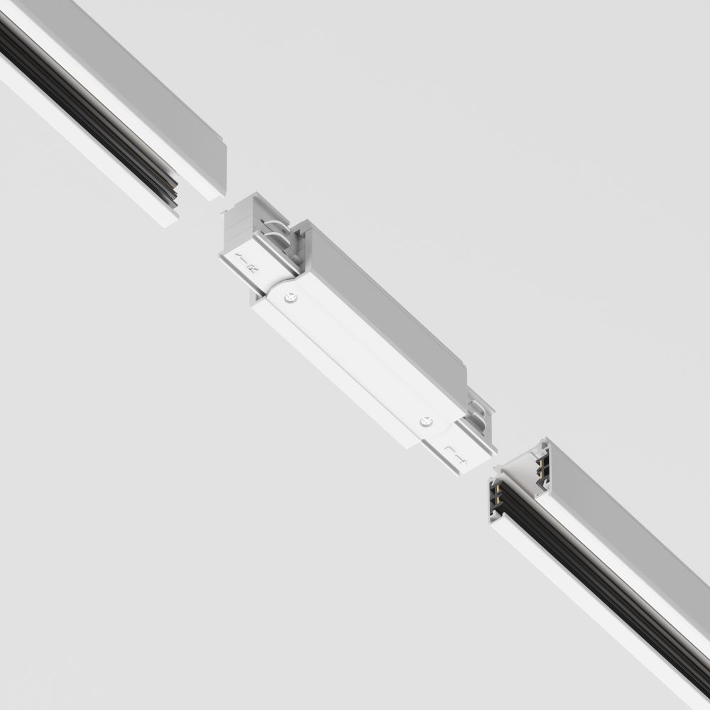 Коннектор прямой для 3-фазного шинопровода Maytoni Trinity Accessorises TRA005C-31W
