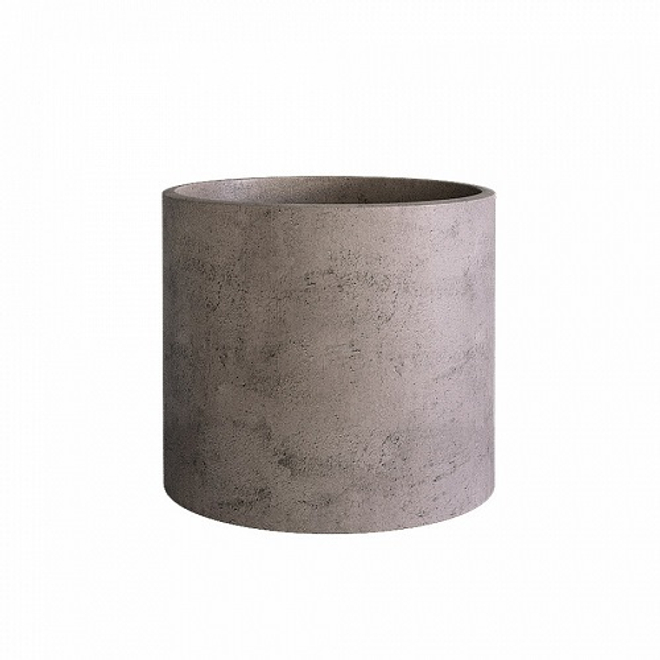 Кашпо Concretika Cylinder D40 H40 Smokey Grey
