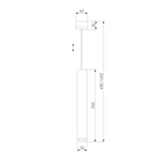 Подвесной светодиодный светильник 50248 LED