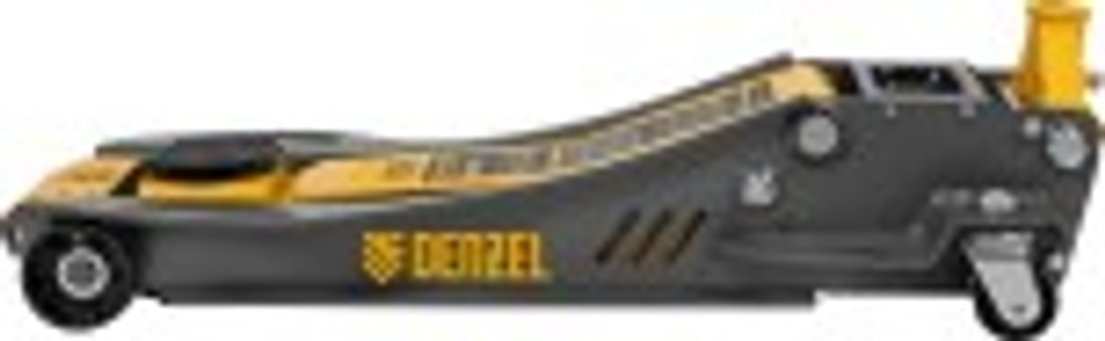 Домкрат подкатной Denzel 51251 гидравлический 3,8 т, 110-580 мм, низкий подхват