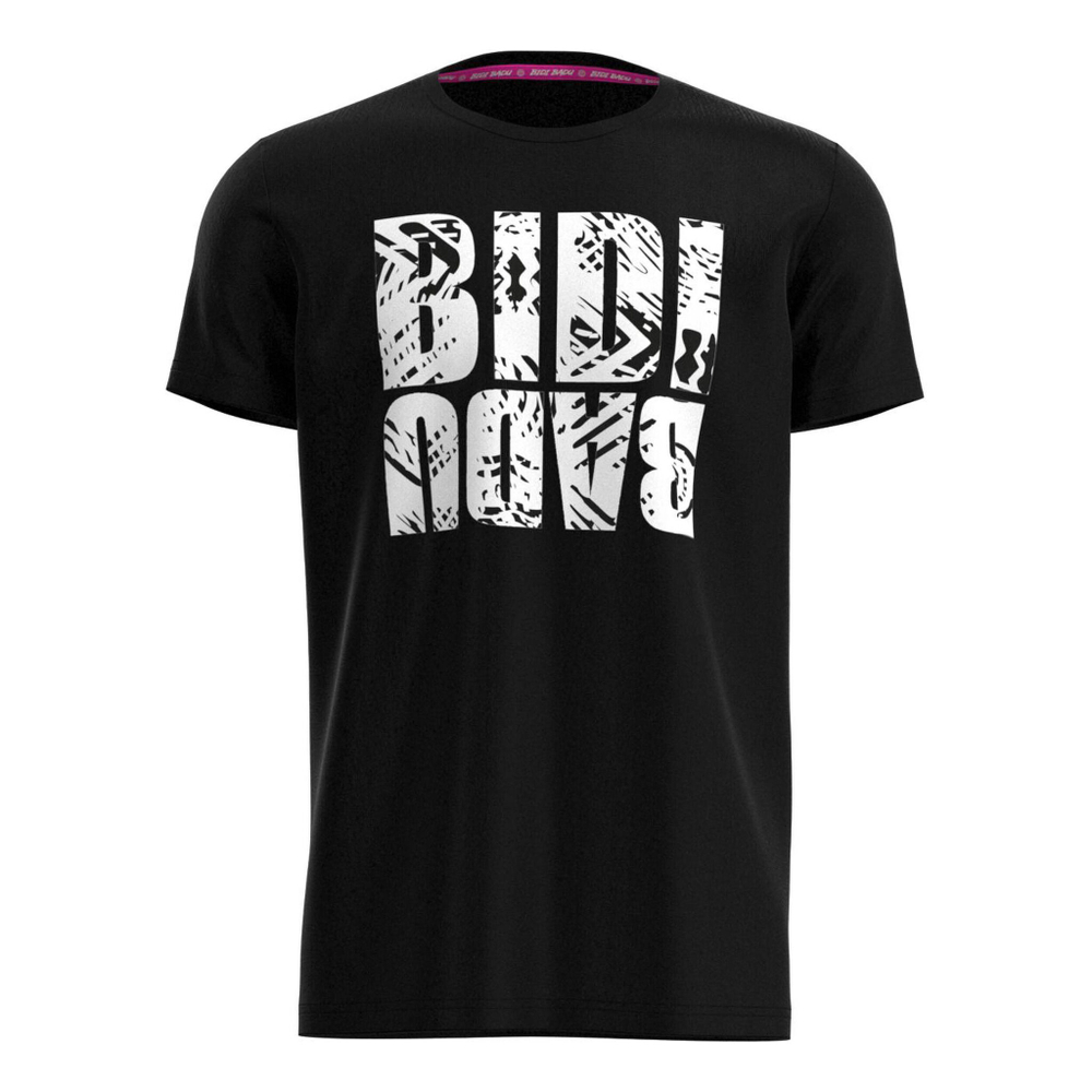 Мужское теннисное поло BIDI BADU Melbourne Chill T-Shirt Men - Black, White