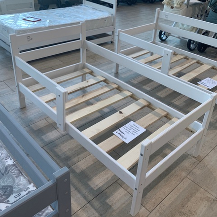 Кровать подростковая "Софа Мини Классик" 140*70 см белая 1 борт (СЧ)