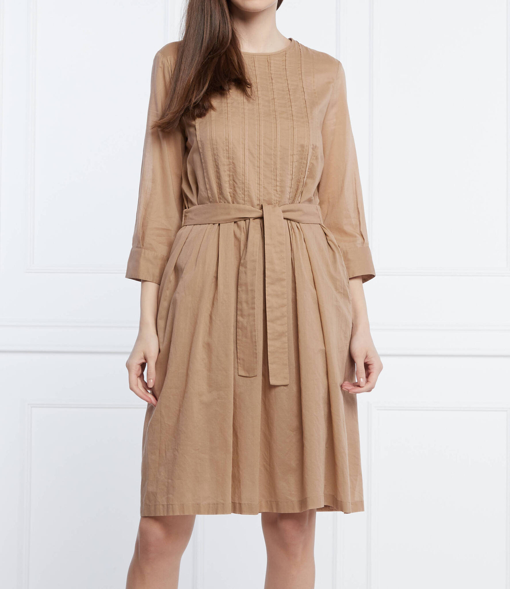 платье Peserico - бежевый(S02147L10A 00481)