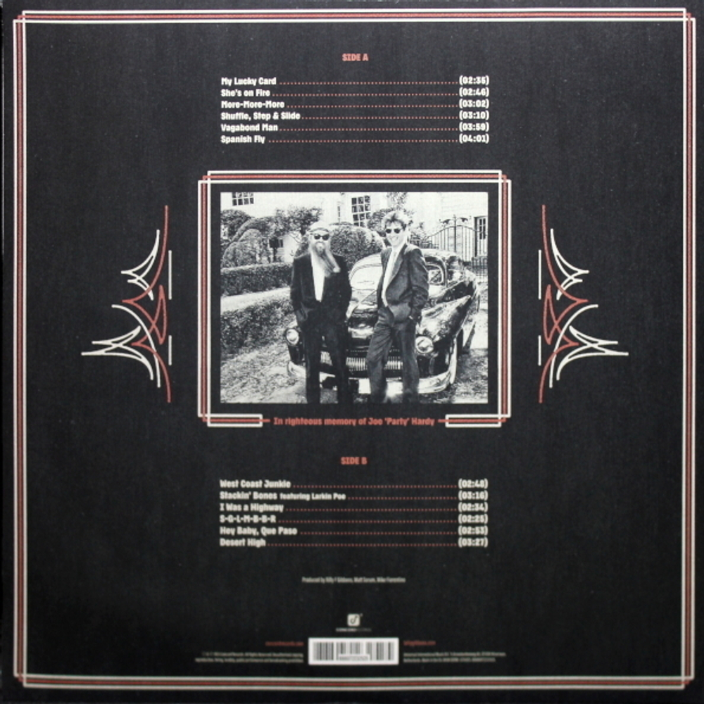 Billy F. Gibbons / Hardware (Coloured Vinyl)(LP)