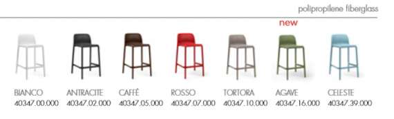 Полубарный стул Faro Mini 65 см кофейный