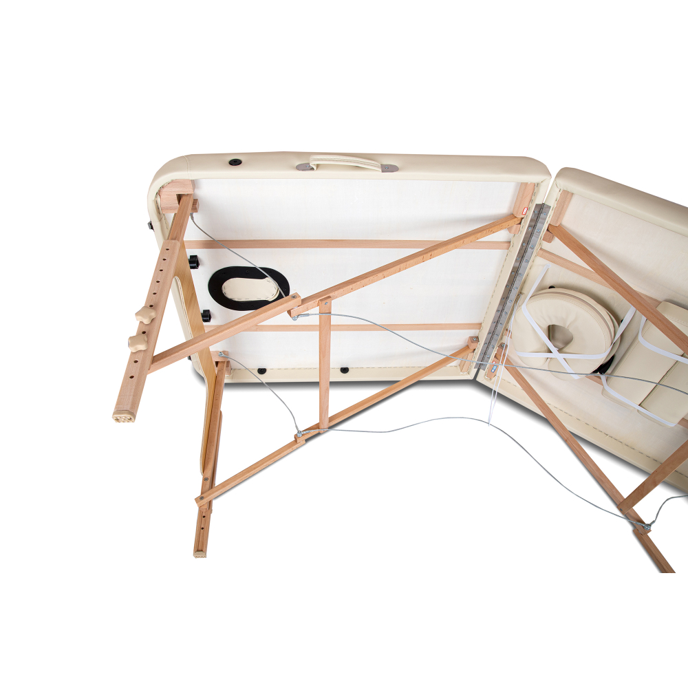 Массажный складной стол Mizomed Premium 2 крем