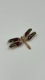 Брошь Стрекоза Monet