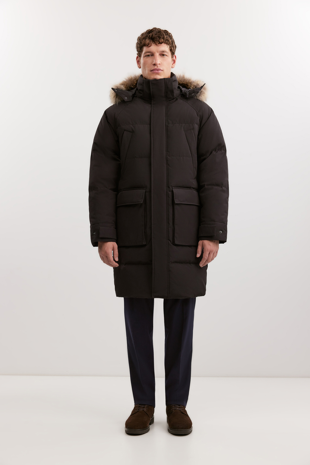 Полупальто пуховое мужское B5225503 BAON