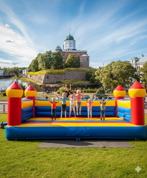 Надувной батут купить в Выборге недорого 🎉