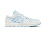 Кроссовки Jordan Air Jordan 1 Low "Ice Blue" (Женская размерная сетка)