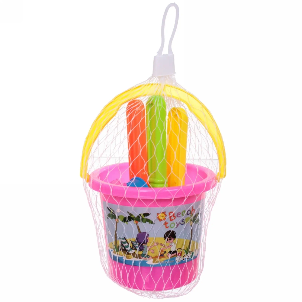 Набор для игры в песочнице «Солнечное Лето», 17*12 см, 6 предметов, микс