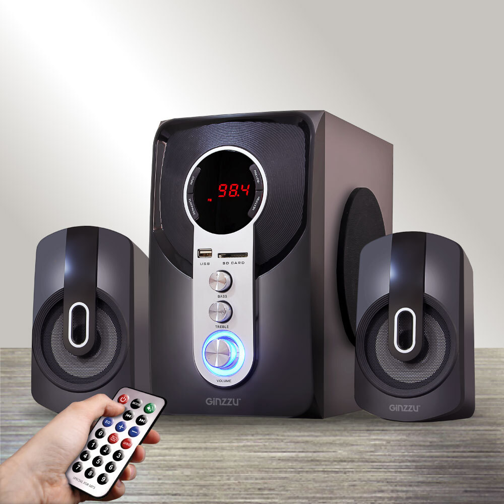 Акустика Ginzzu GM-405 USB/FM/40W Bluetooth (2.1)