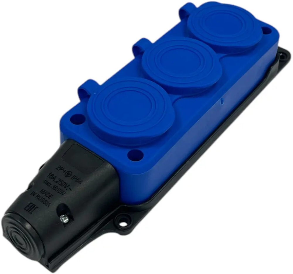 Удлинитель силовой iTOK i-CONNECT-COLOR-SUR-KG-325-3-54-30-BLUE