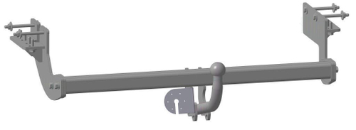 Фаркоп WESO 4163-A на Mitsubishi Lancer 2012/1- (двиг 1.6)