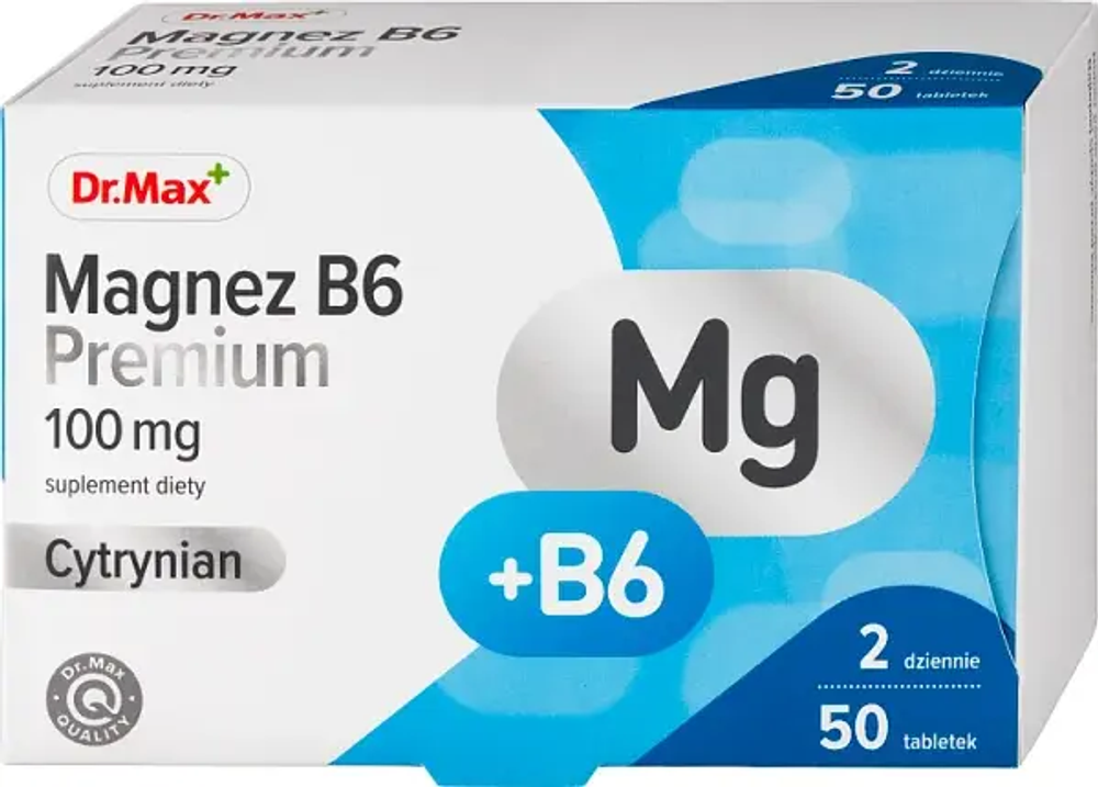 Магний B6 Premium Dr. Max - 50 таблеток