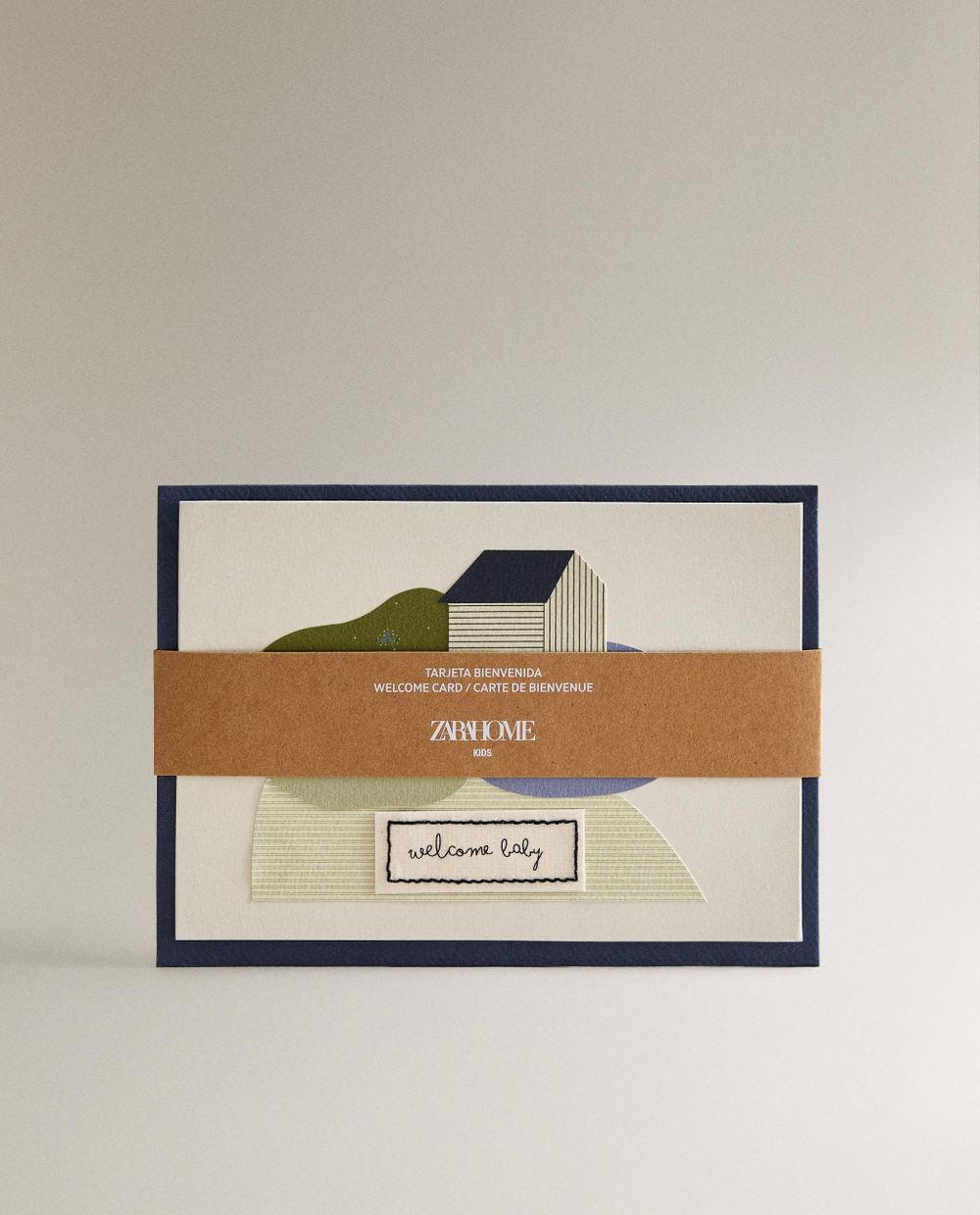 Открытка Zara Home, голубой, 7620/728