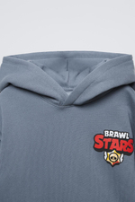 Худи с принтом brawl stars © supercell oy