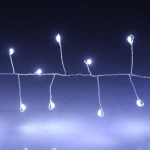 Гирлянда для дома 2,0 м 150 ламп LED «Мишура», IP-40, Белый