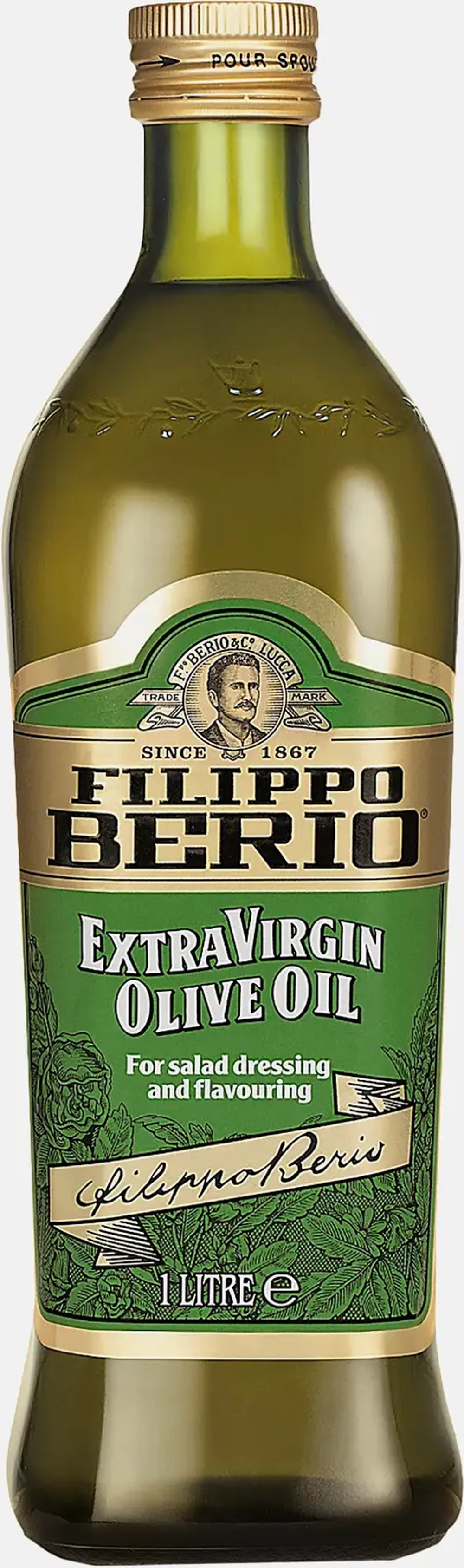 Масло оливковое Filippo Berio Extra Virgin 1л