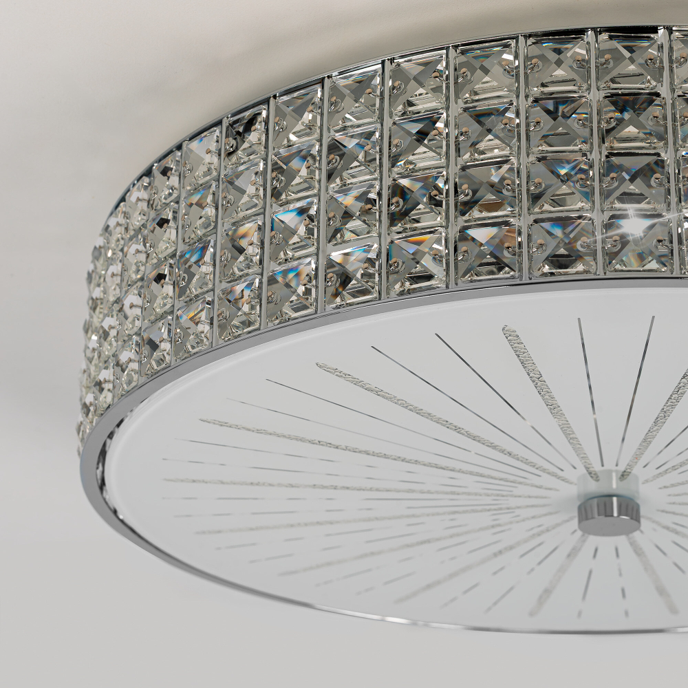 Citilux Портал CL324181 Люстра хрустальная Хром