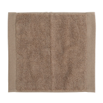 Полотенце для лица коричневого цвета из коллекции essential, 30х30 см