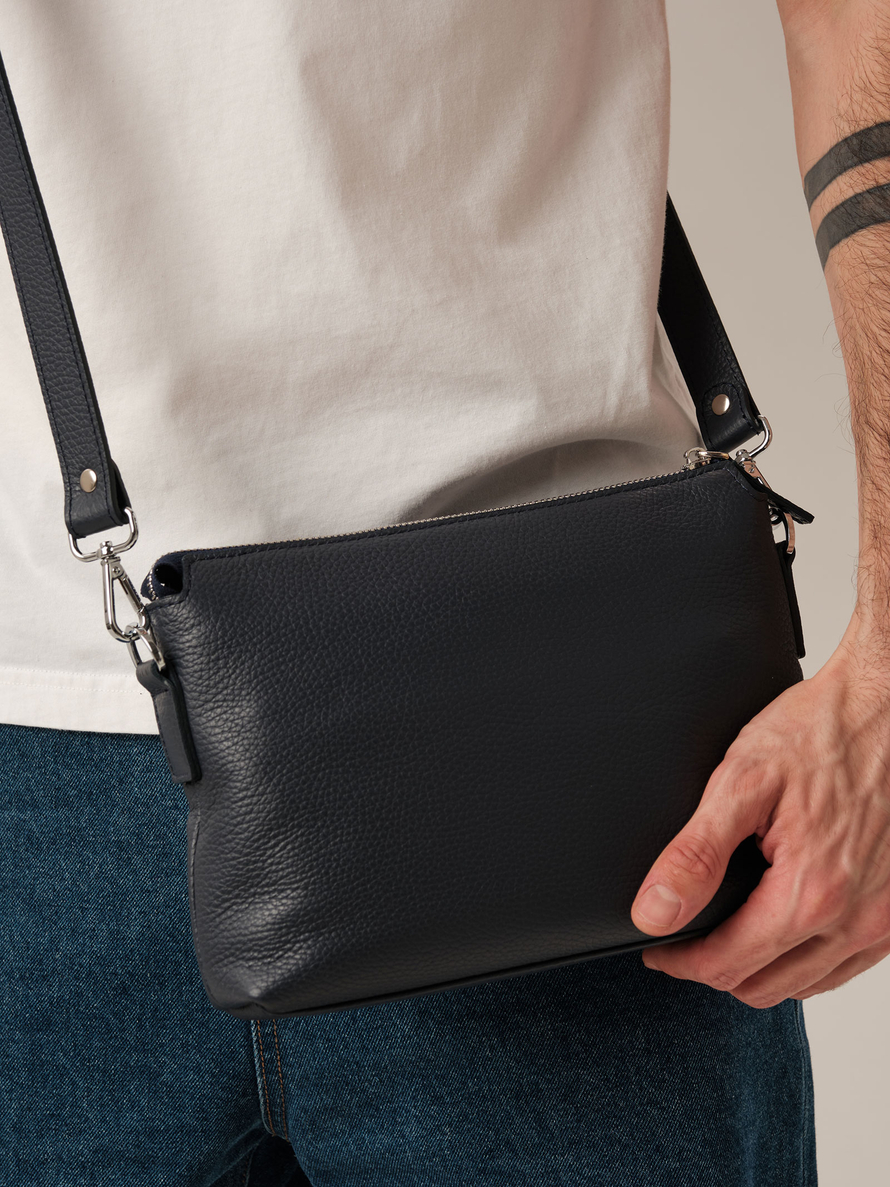 Мужская сумка кроссбоди DBR 7131 насыщенно-синий