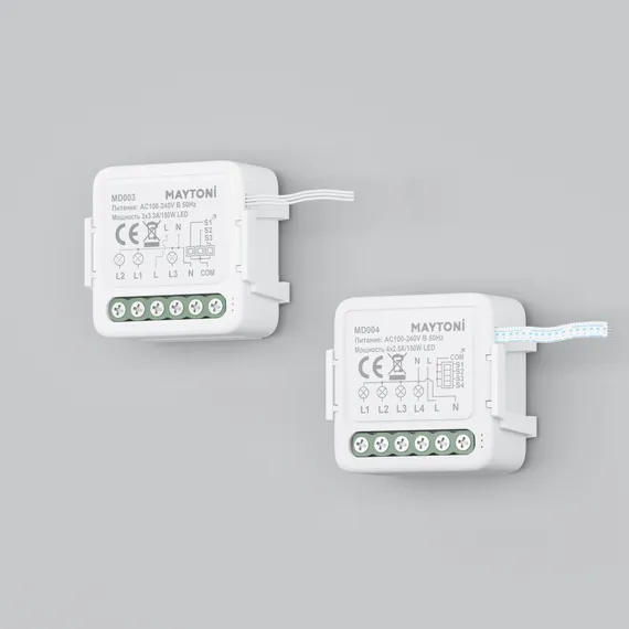 Wi-Fi выключатель четырехканальный 150Вт Lighting control md004