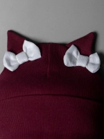 Шапка детская осенняя с ушками