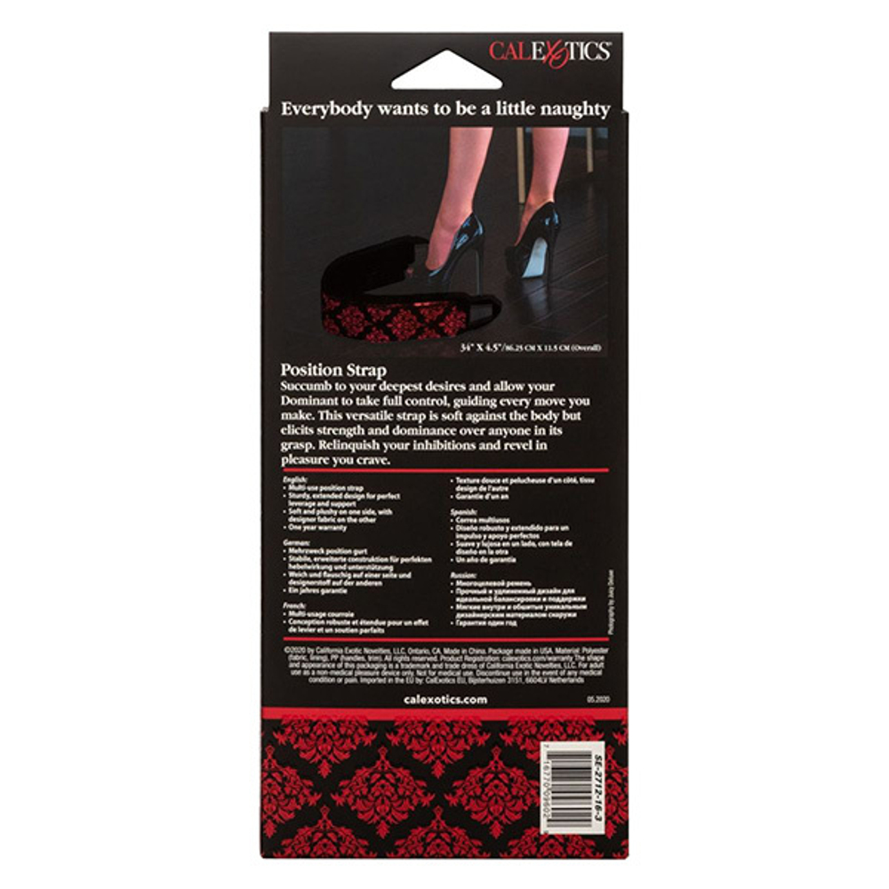 Удерживающее устройство California Exotic Novelties Scandal Position Strap SE-2712-16-3