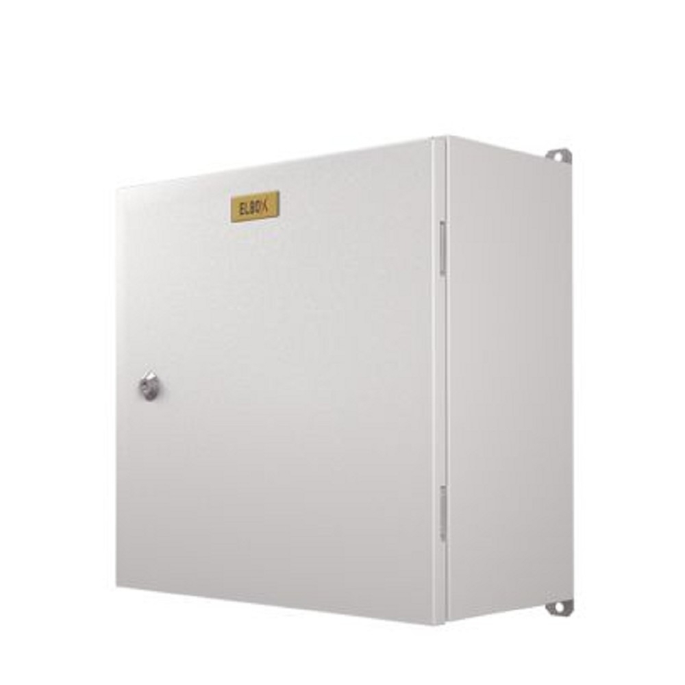 Телекоммуникационный шкаф Elbox Электротехнический распределительный шкаф IP66 навесной (В400 x Ш400 x Г150) EMW c одной дверью, нерж. сталь EMW-400.400.150-1-IP66-AISI430