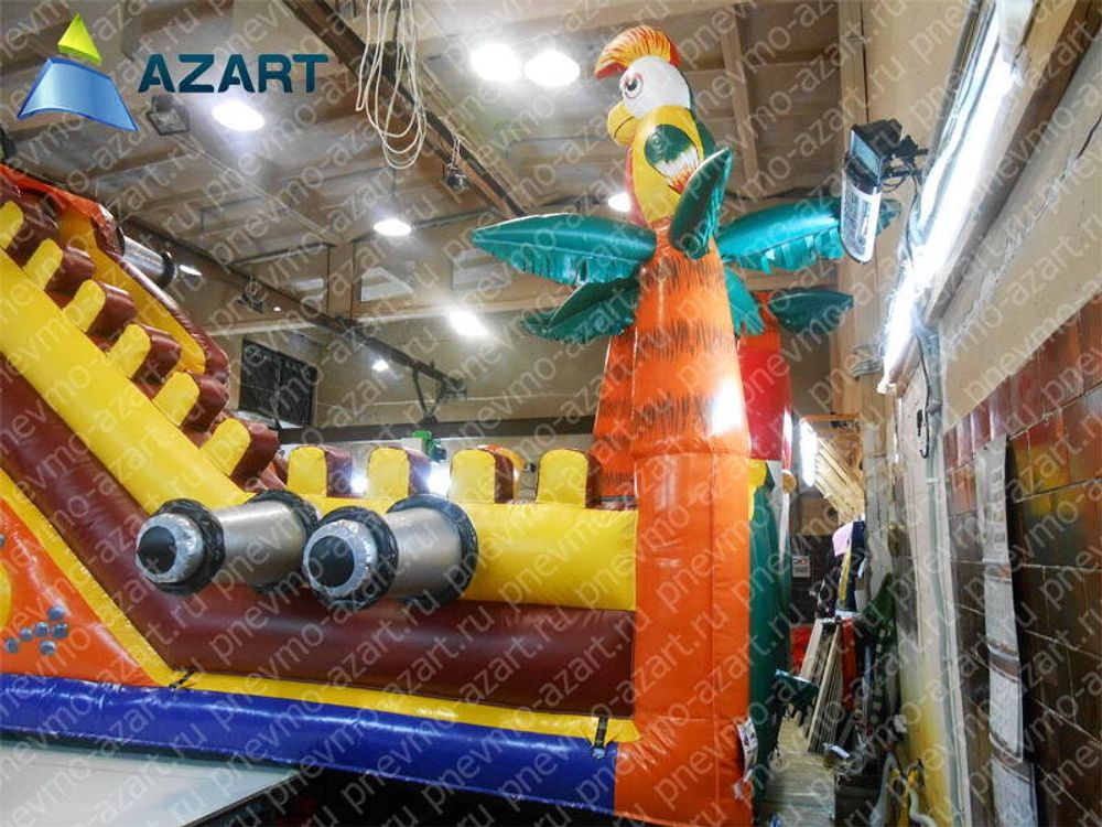 Батут "Пиратский остров"