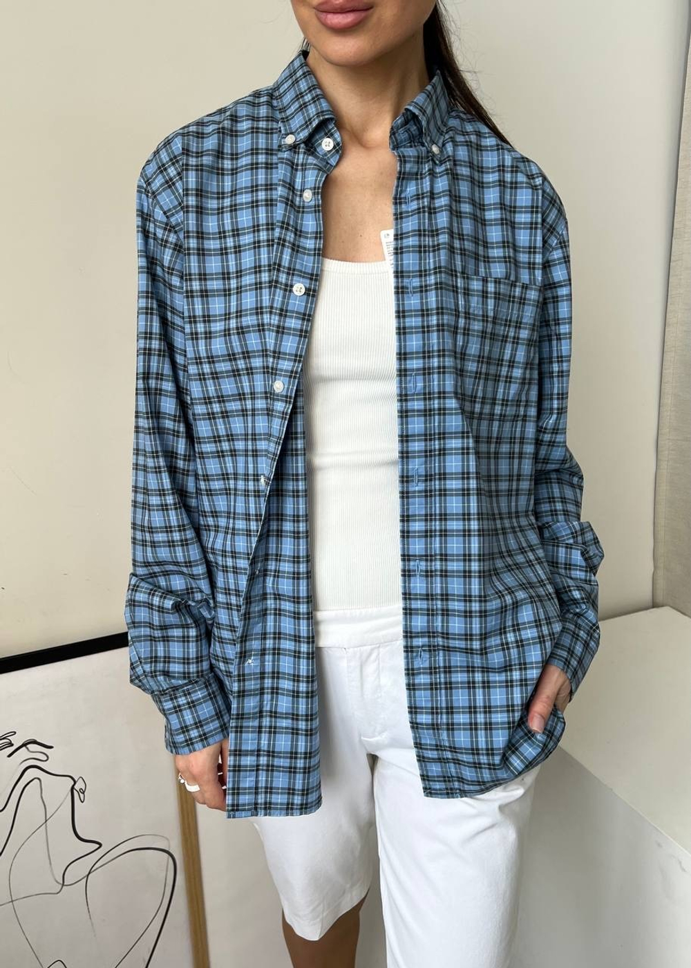 Новая рубашка Uniqlo, S