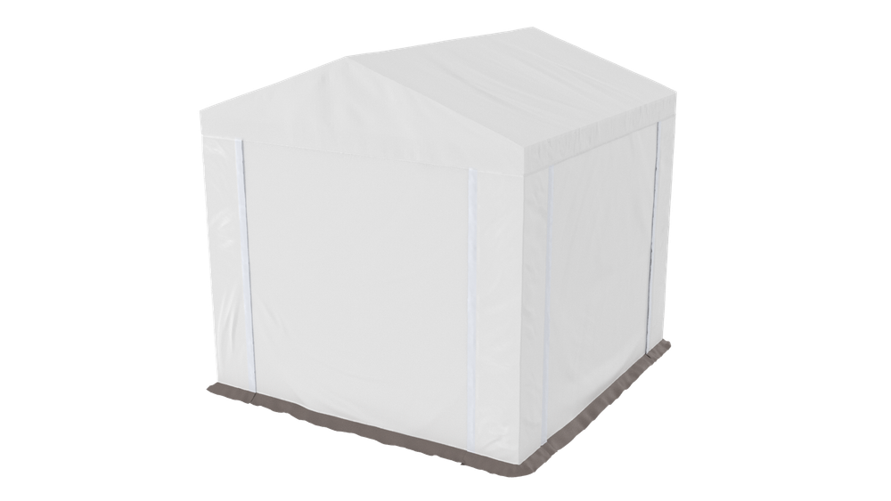 Палатка сварщика МногоТентов домик 3х3 м. (Усиленный каркас, тент ПВХ Г-1).