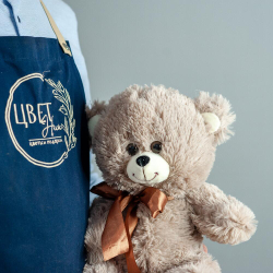 Игрушка мягкая Мишка плюшевый коричневый 52см