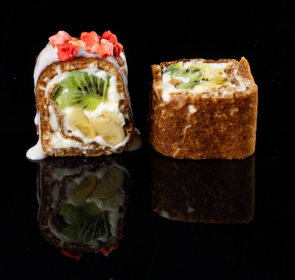 Сладкий ролл Тропический Дуэт