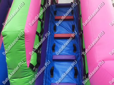Батут-горка "Двойной эффект 3" 9*4*6 м