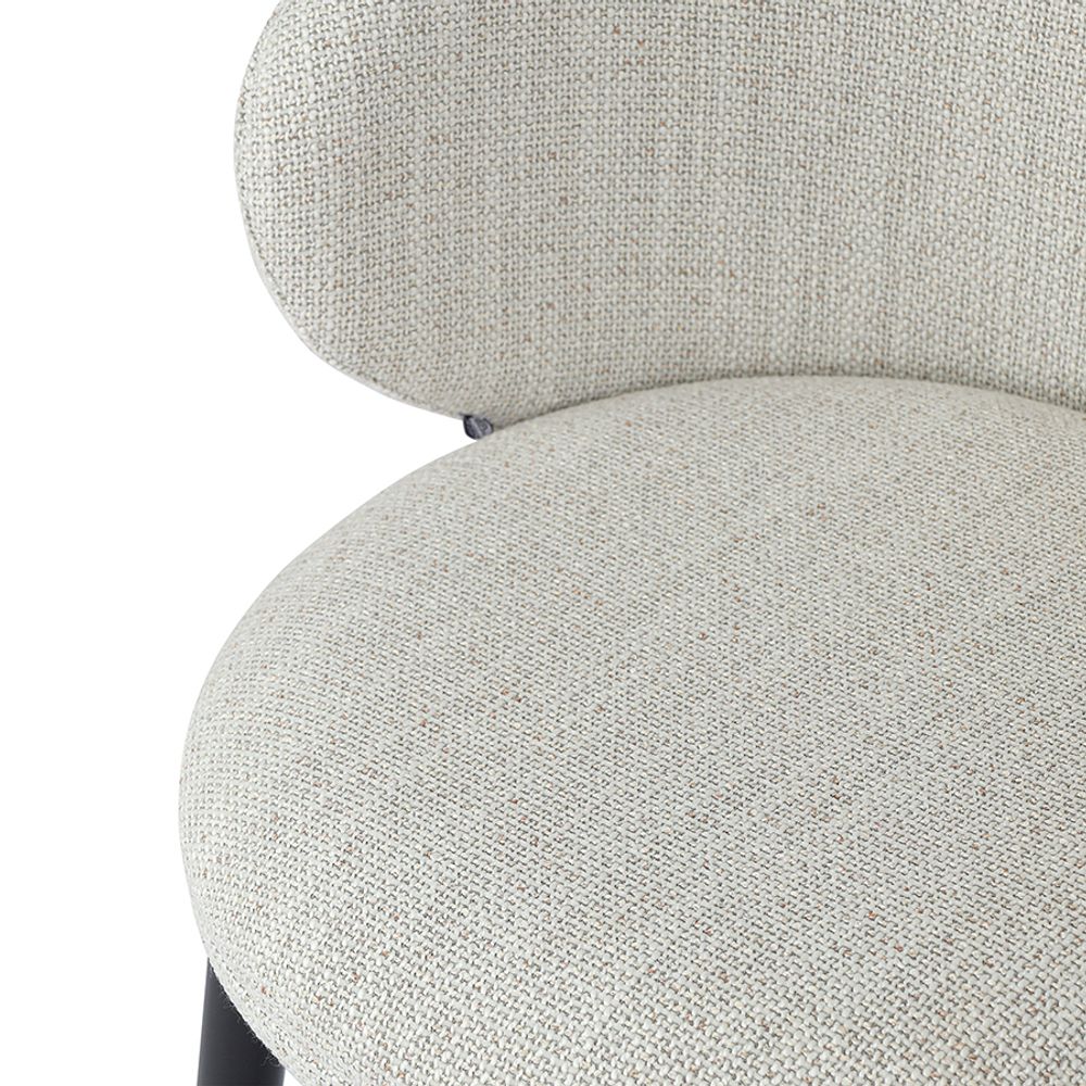 Стул Comfy, рогожка, топленое молоко