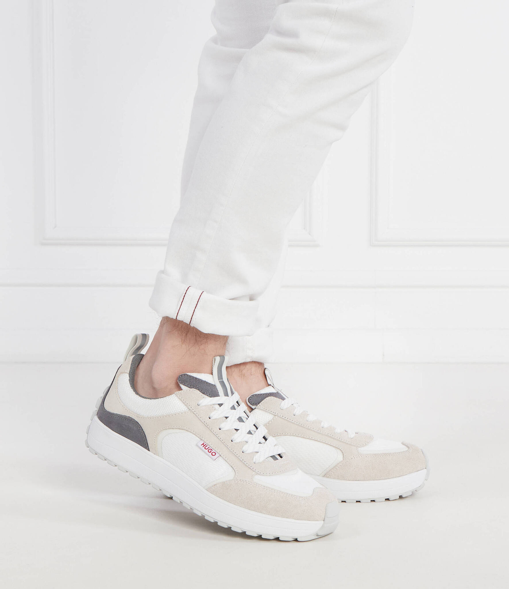 Кроссовки Cilan_Tenn_mesd HUGO - бежевый(50517016)