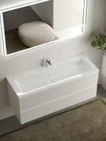 Тумба с раковиной Sancos Snob R 120 см SNR120W bianco